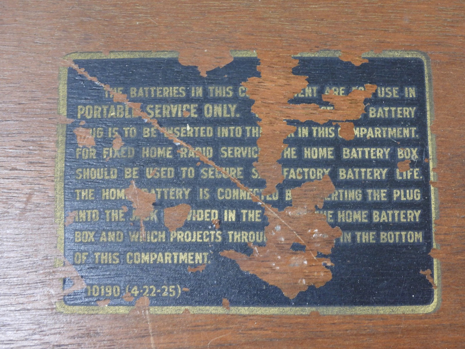 RCA Radiola 26 Vintage Super-Hetrodyne Broadcast Tube Radio w/ Tubes (nice)