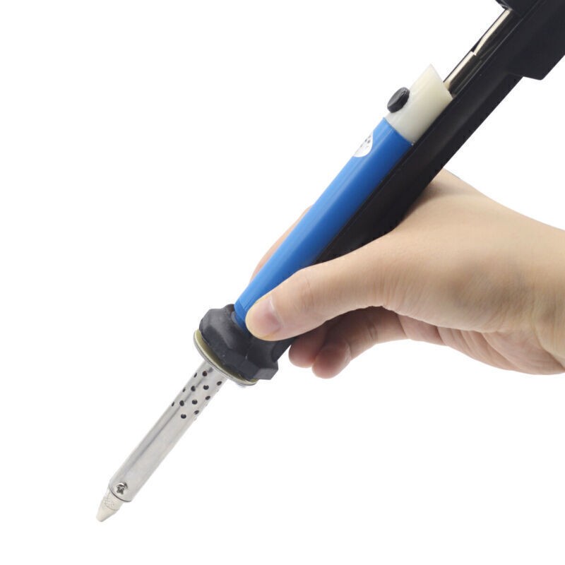 Electric Vacuum Solder Sucker Desoldering Suction Pump Iron Gun Drill Rod Tool
