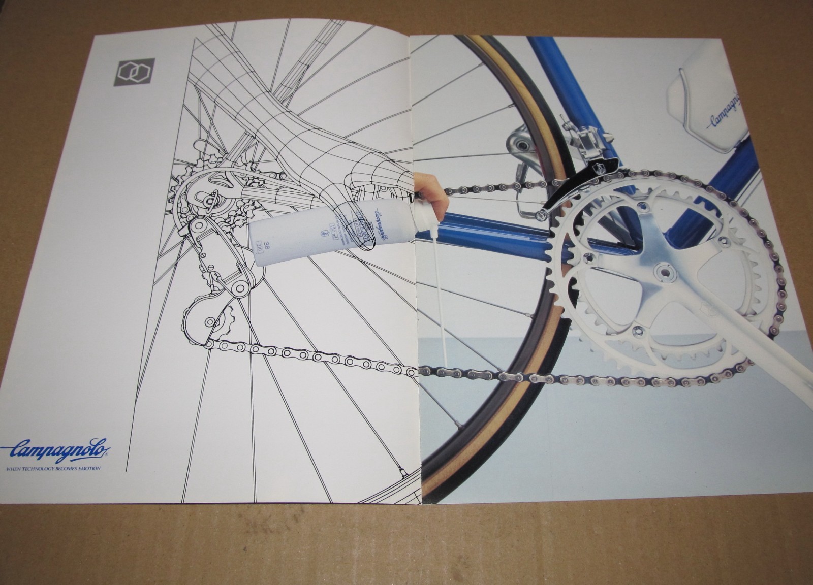Campagnolo Grease, Oil and Lubricants Brochure 1980's