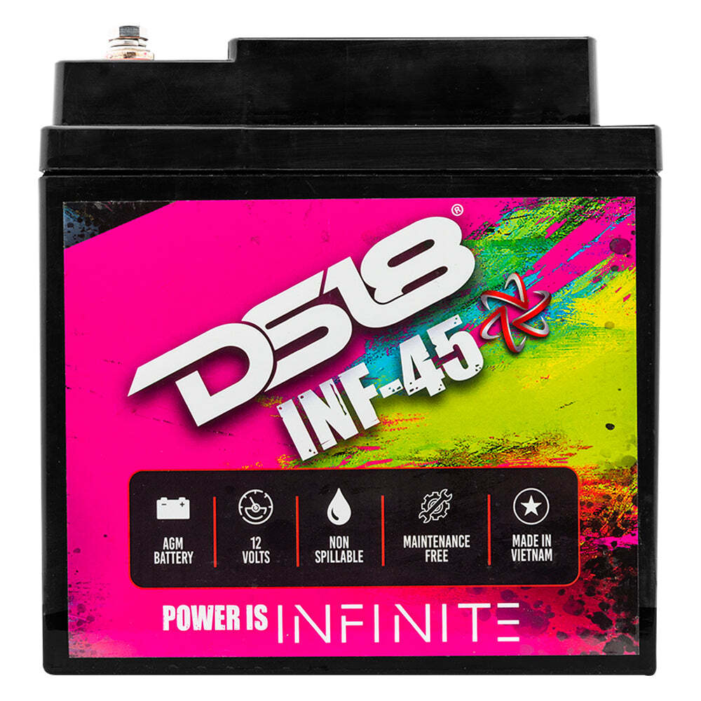 DS18 INF-45AH INFINITE 45 AH 1500 Watts AGM Power Cell 12 Volt Battery