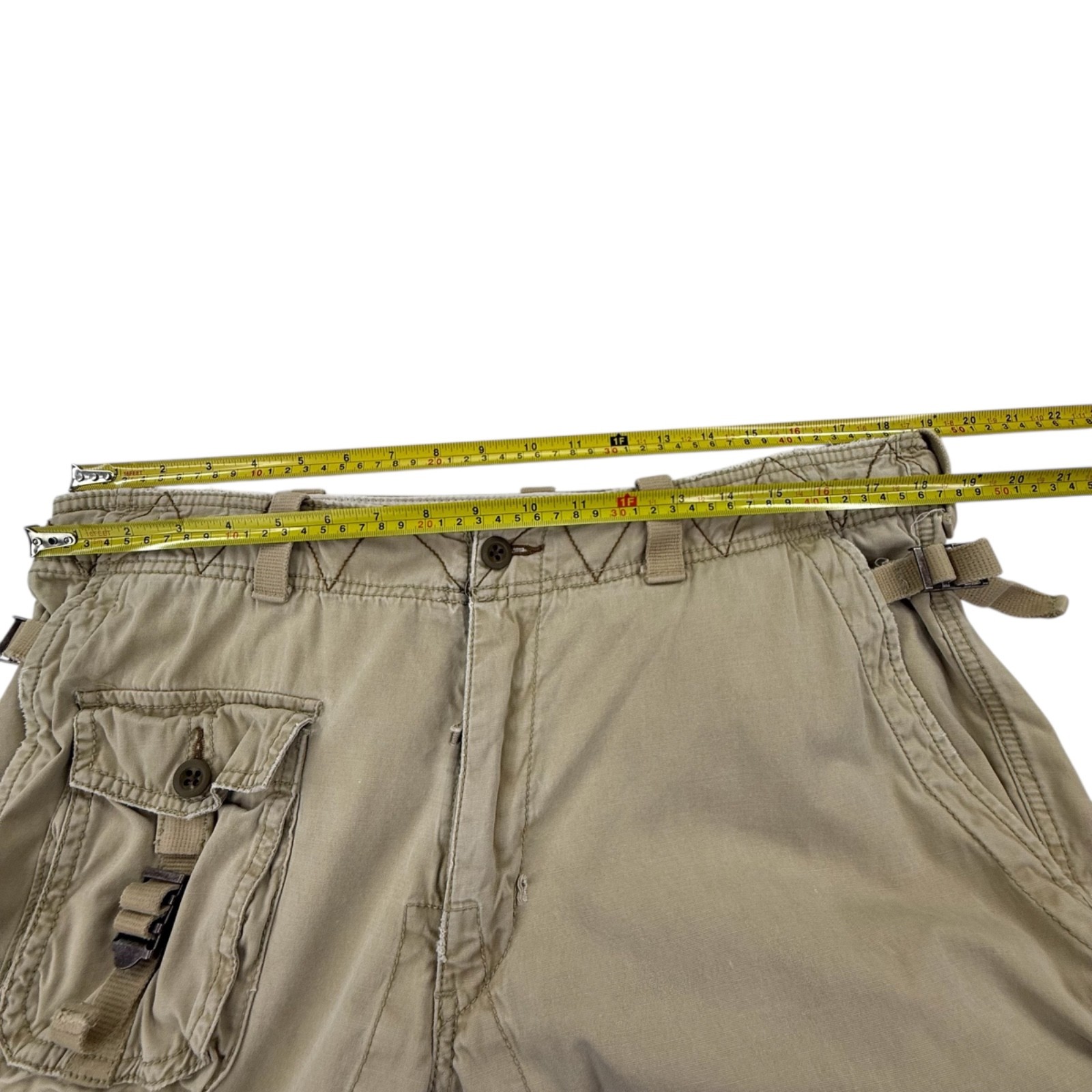 Vintage Polo Ralph Lauren Paratrooper Military Utility Cargo Aviator Pants 36x30