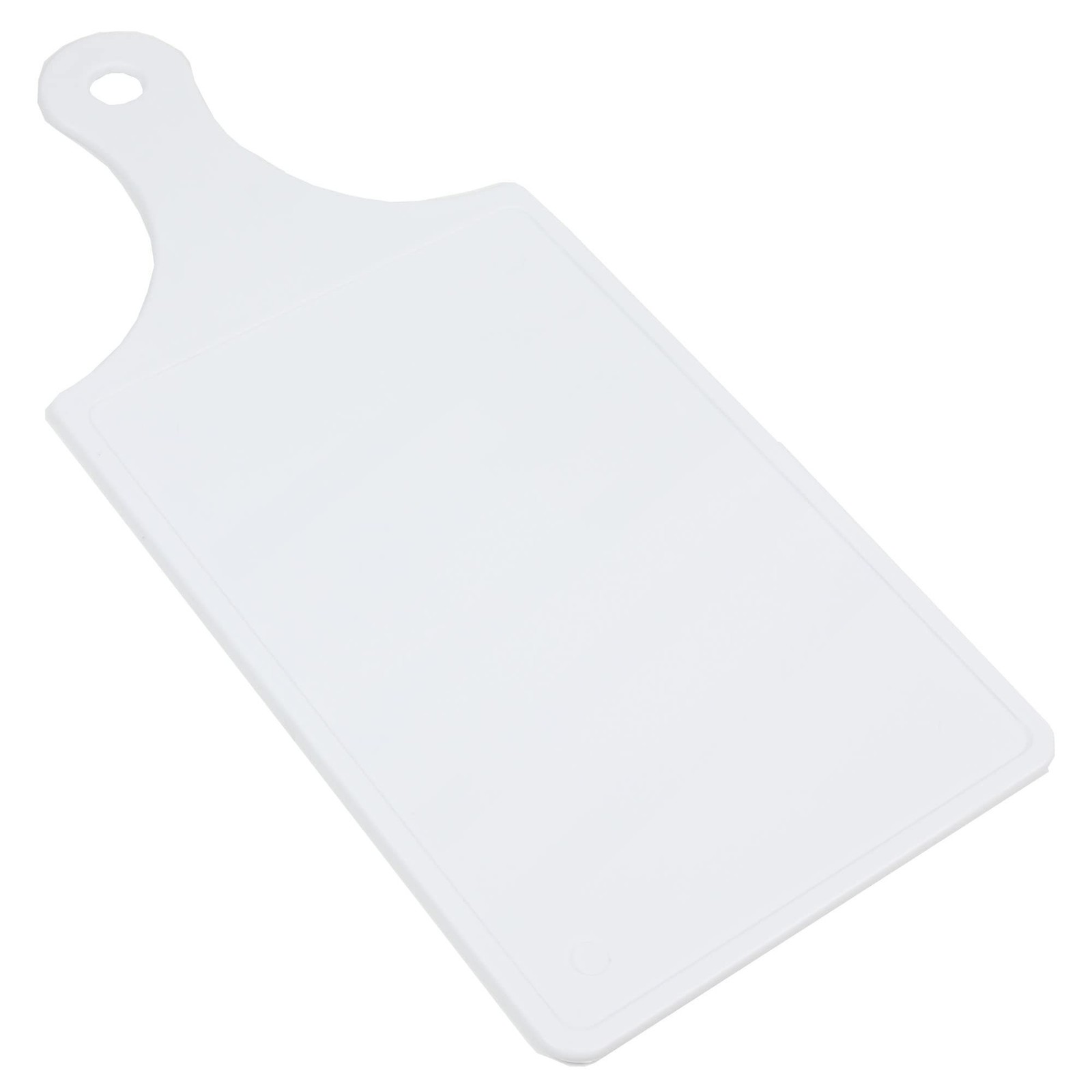 Chef Craft 8.5 x 5.5-Inch Plastic Paddle-Shaped Cutting Board with Handle