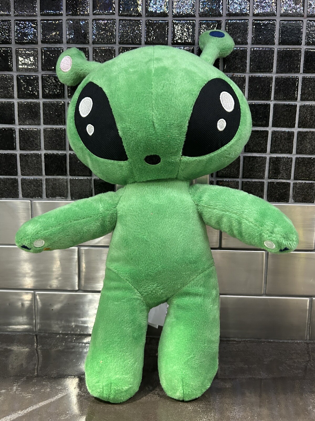 IKEA AFTONSPARV Alien Plush - Green Kids' Favorite 13 ½" Soft Toy Stuffed Anim