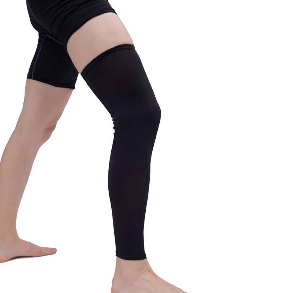 Leg Brace Support Knee Thigh High Compression Sleeve Socks Stockings Pain Relief