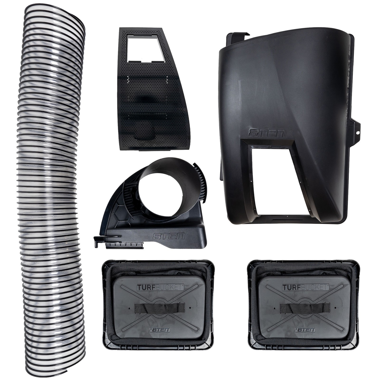 8TEN Grass Twin Bagger System for Toro Timecutter 4200C 42 Inch Stamped Deck