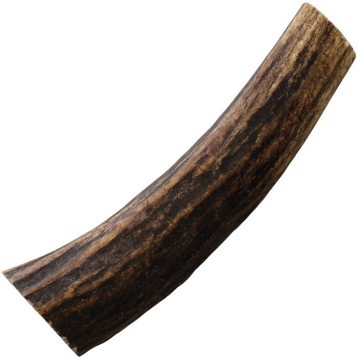 Genuine Stag Knife Handle Approximately 4.5" Graduated Diameter From 1" To 0.63"