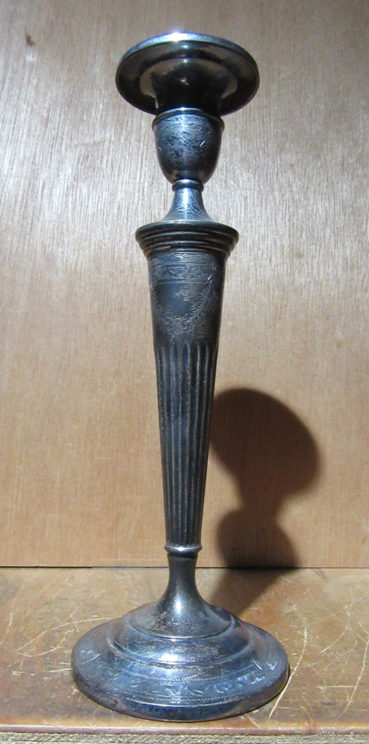 Vintage Webster Company 8 inch Sterling Silver Candlestick