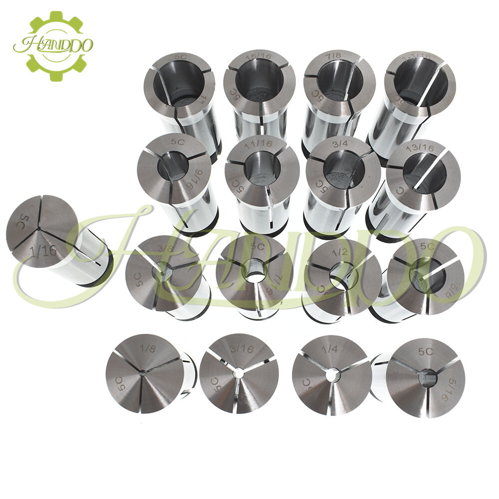 New 5C Hex /Square/ Round Collet 5C Emergency Collet and 5C Collet Stop
