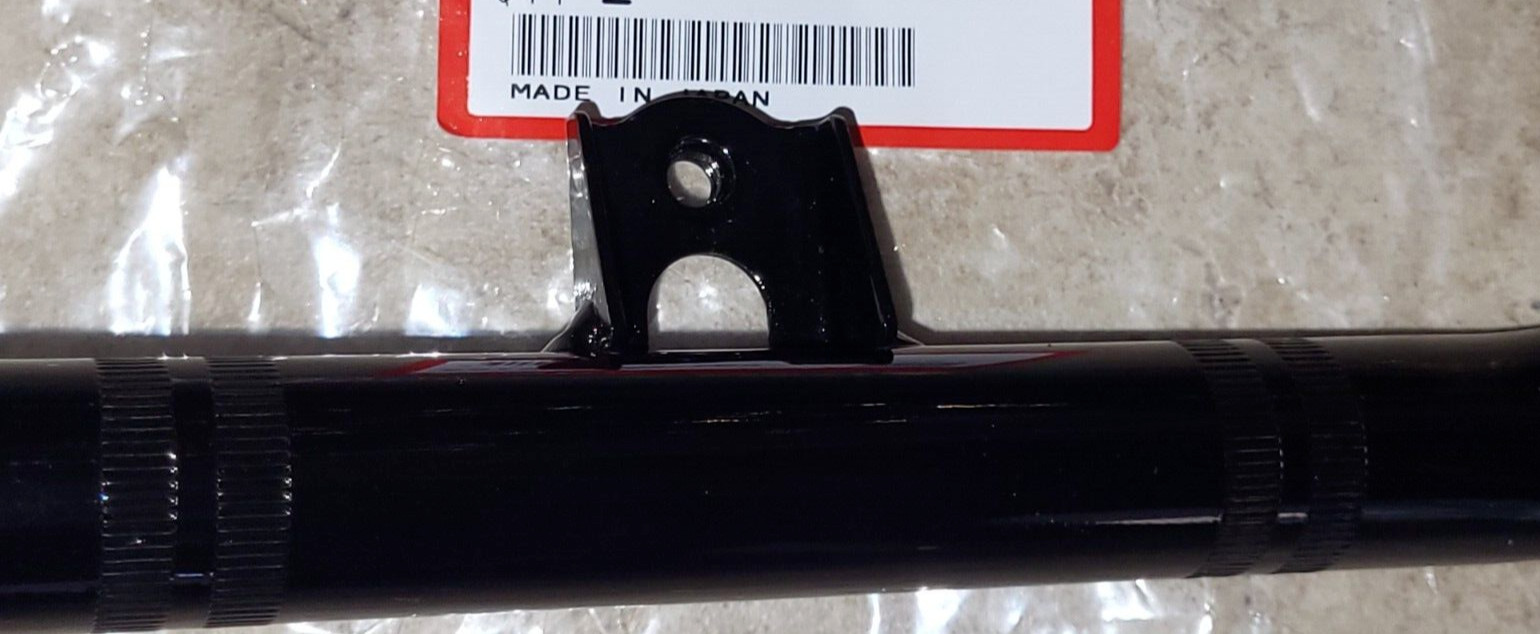 HONDA TRX90, TRX 90 OEM STEEL BLACK HANDLEBARS, BARS 1993-2025, 53100-HP2