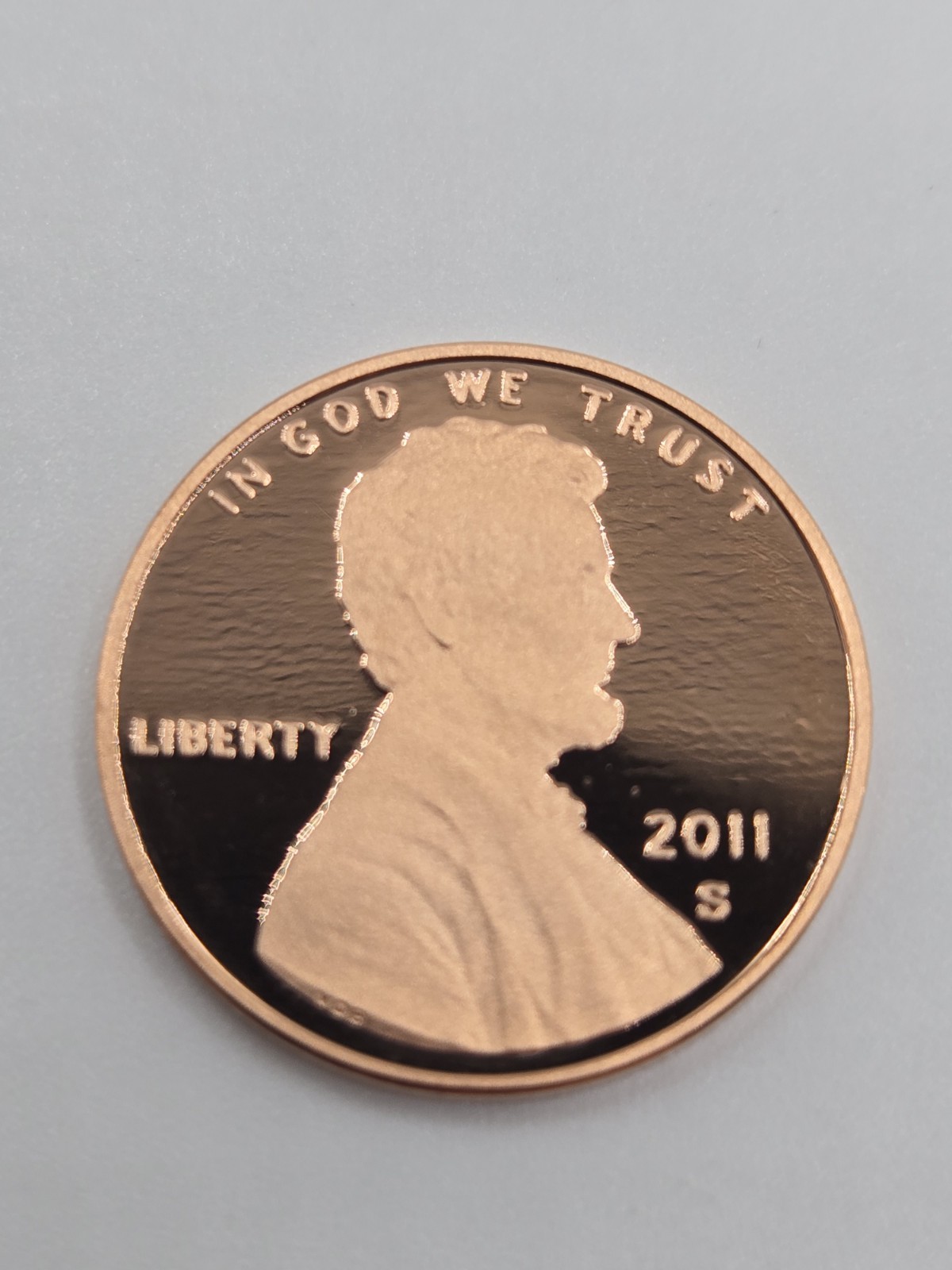 2011 S LINCOLN Cent PENNY Frosty Proof From US PACKAGE ☆ Album Ready