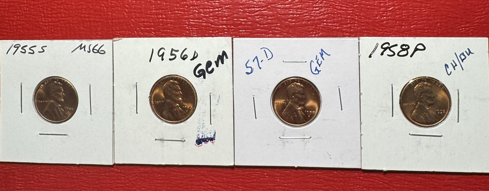 20 Lincoln Wheat Cents * Choice to Gem * Estate Purchase * Top Notch #40