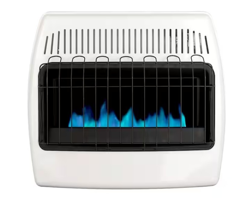 Dyna-Glo 30,000 BTU Blue Flame Ventless Wall Heater - Propane