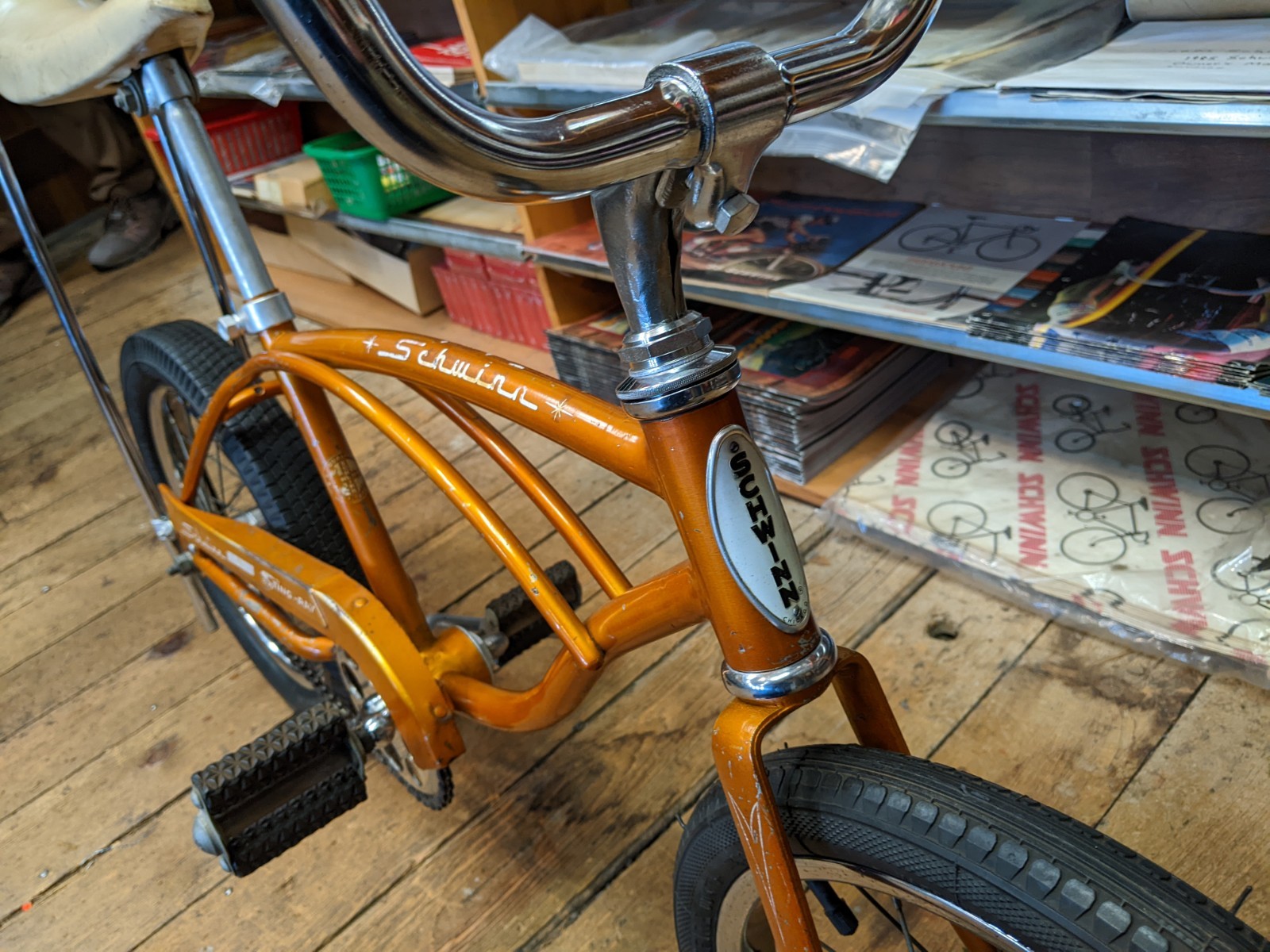 Original AD January 1968 Coppertone Schwinn Stingray Midget 16" Single Speed