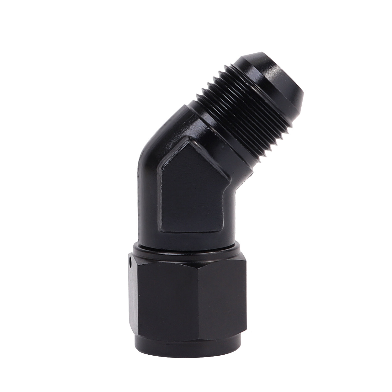 Female to Male Flare 4AN 6AN 8AN 10AN 12AN 45 90 Degree Swivel Fitting Adapter