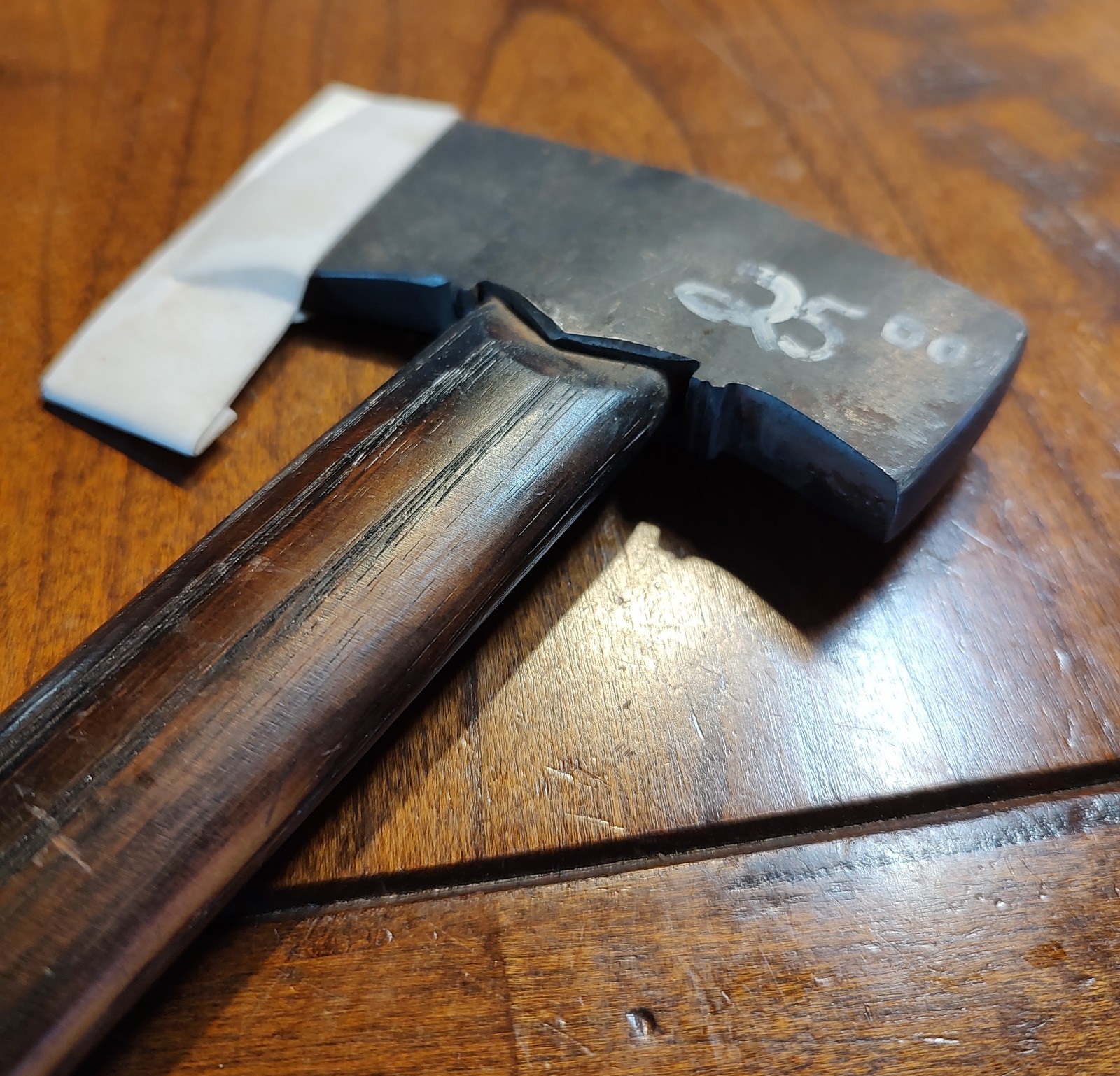 Colonial Kentucky Or Fort Meigs Belt Axe Tomahawk, Maker Marked