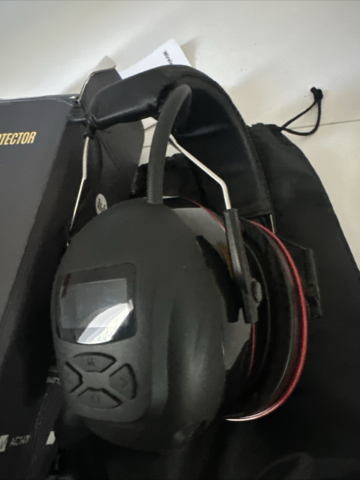 QozyBuds Digital Radio Hearing Protector Safety Earphones, MP3/AM/FM