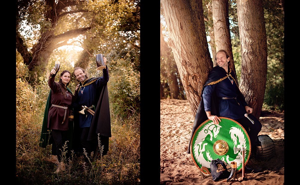 Viking Throwing Battle Axe Medieval Knight Handforged Fully Functional Accessory