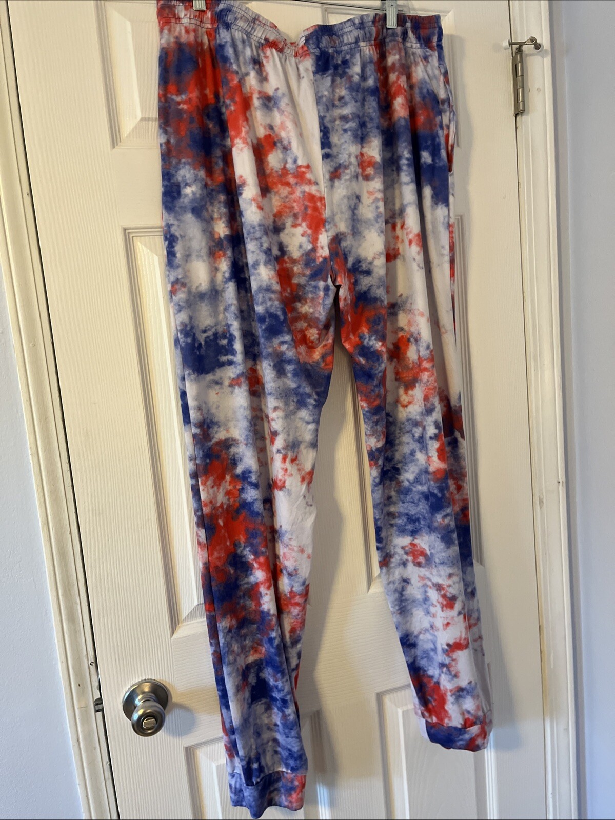 Walt Disney World Lounge Pants Sweatpants Tie Dye Mickey Castle Women XXL