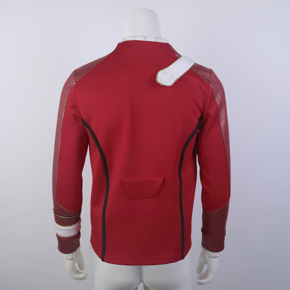 For Strange New Worlds Captain Pike MM Jackets Undershirts Starfleet Uniforms