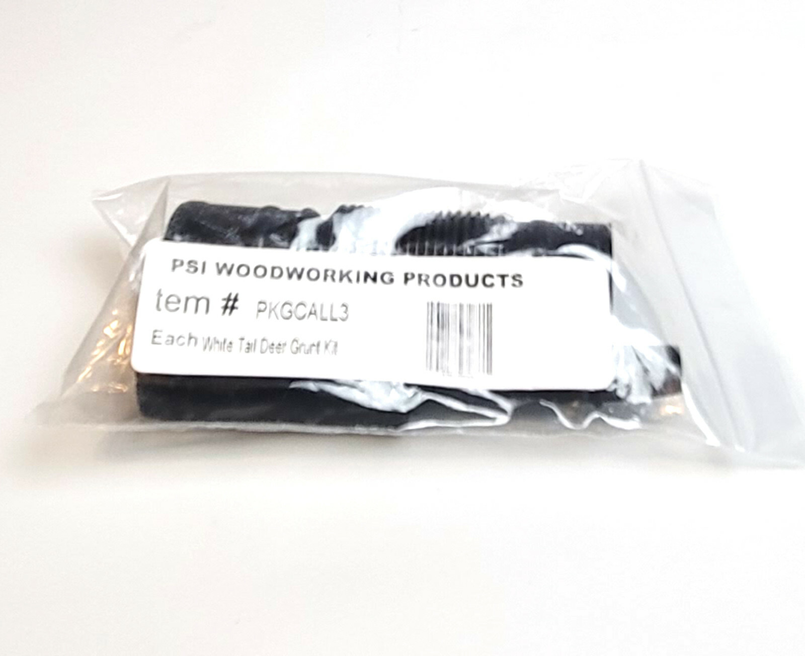 White Tail Deer Grunt Call Kit Lanyard Hunting Lathe Woodturning Fast Shipping