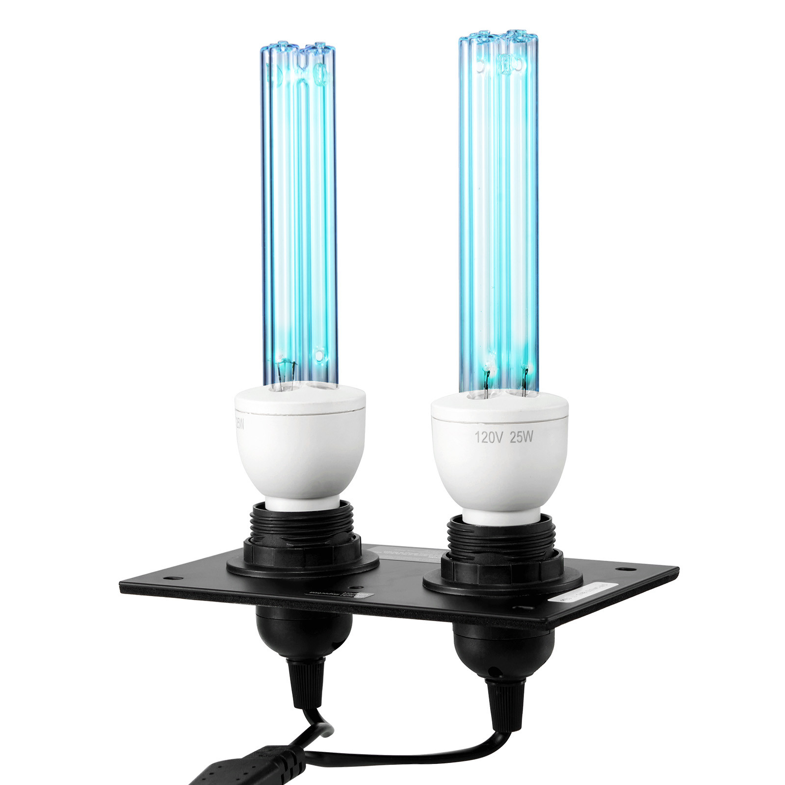 VEVOR Air Purifier Whole House 50W 5in UV Light in Duct for HVAC AC Duct Filter