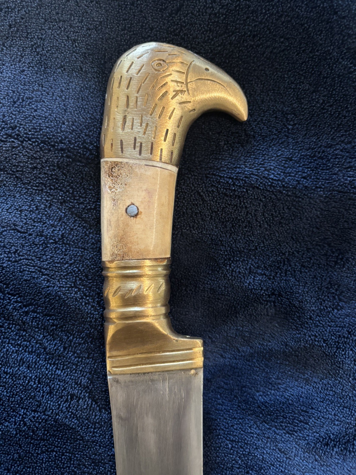 Khanjar Antique Style Wootz Antler Stag Hilt Dagger Vintage