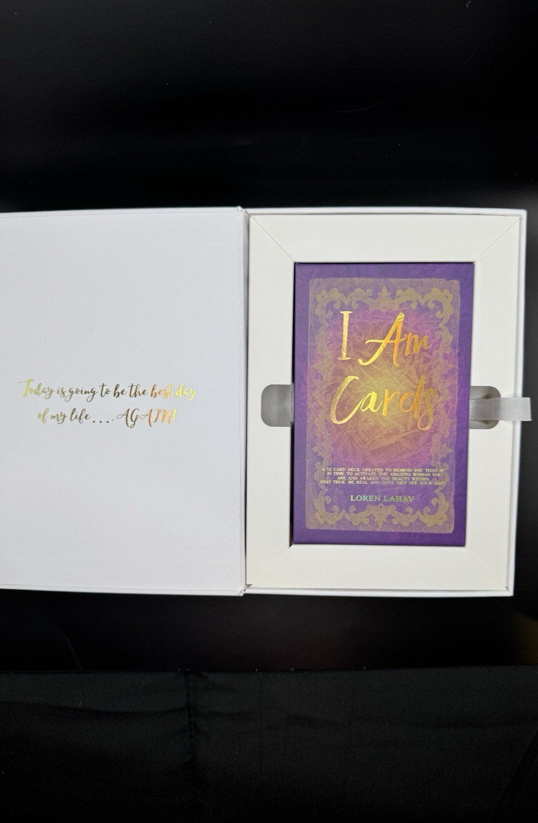 🔥52 Card Deck of "I AM" Positive Affirmation Cards for WOMEN. Awaken Beauty🔥