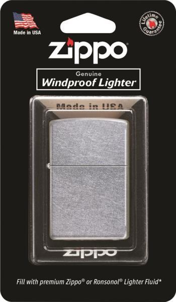 NEW ZIPPO LIGHTER 207BG-PPK WINDPROOF CLASSIC STREET CHROME USA MADE 7020563