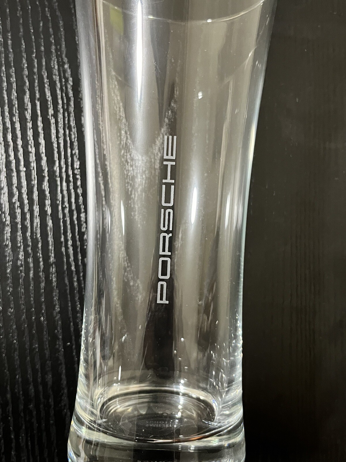 RARE Genuine Porsche Beer Drinking Glasses Flutes Cups German Schott Zwiesel NEW