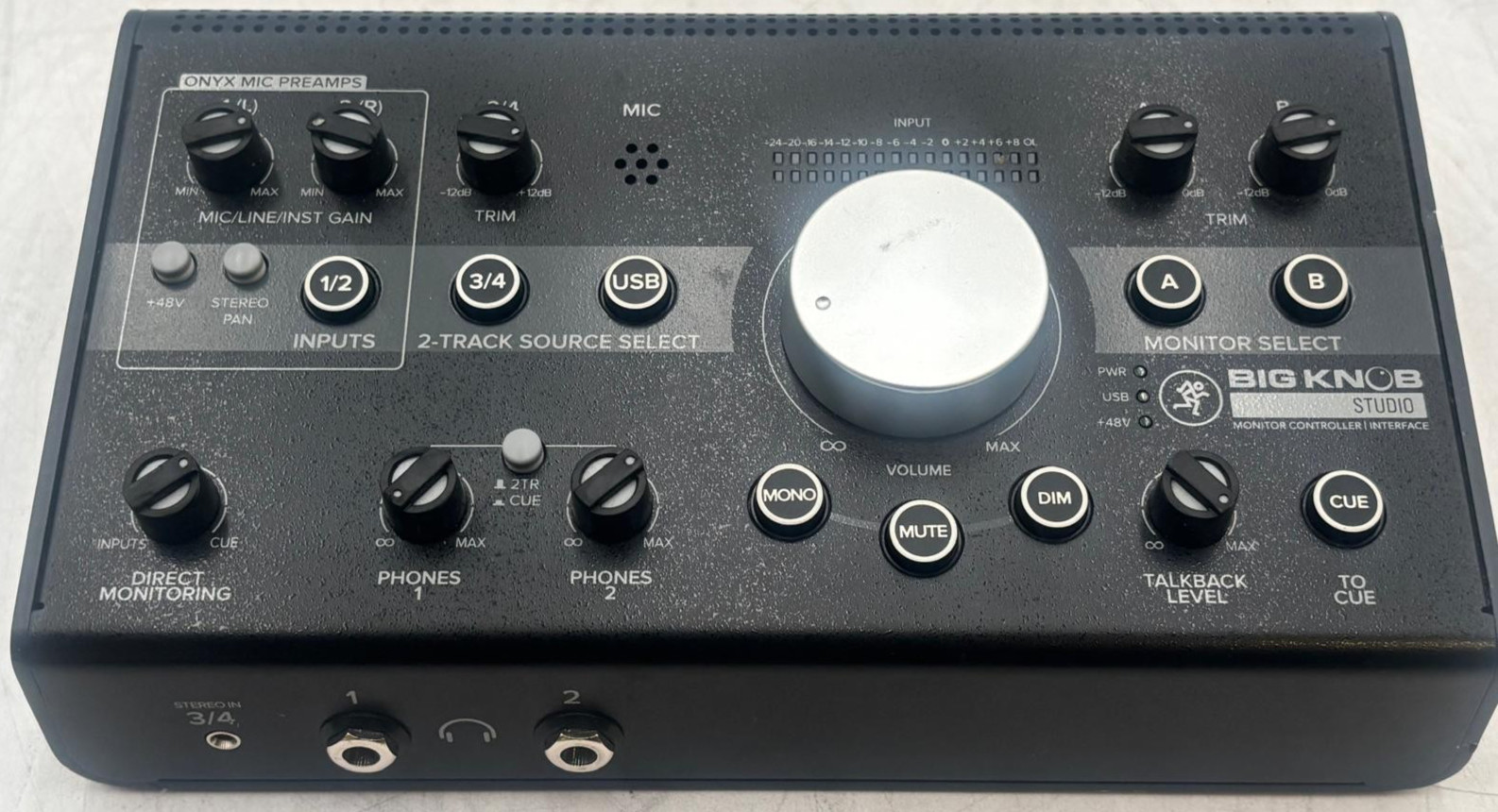 Mackie Big Knob Studio Monitor Controller - Used