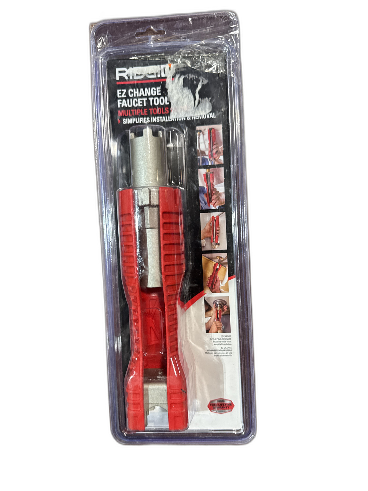RIDGID EZ Change Plumbing Wrench Faucet Installation and Removal Tool