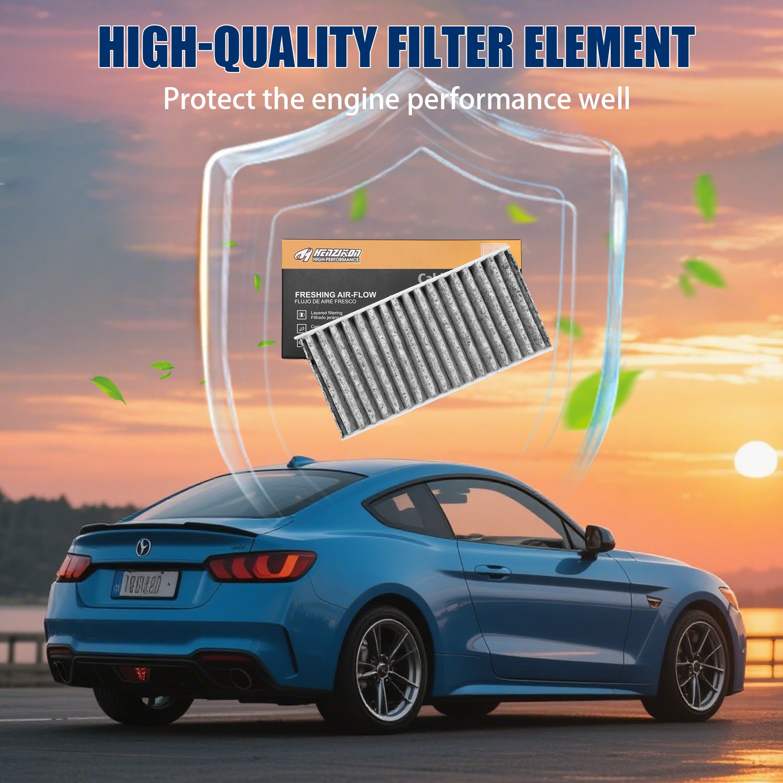 55111302AA Cabin Air Filter FIT 2011 Jeep Wrangler 3.8L 2012-2018 V6 3.6L