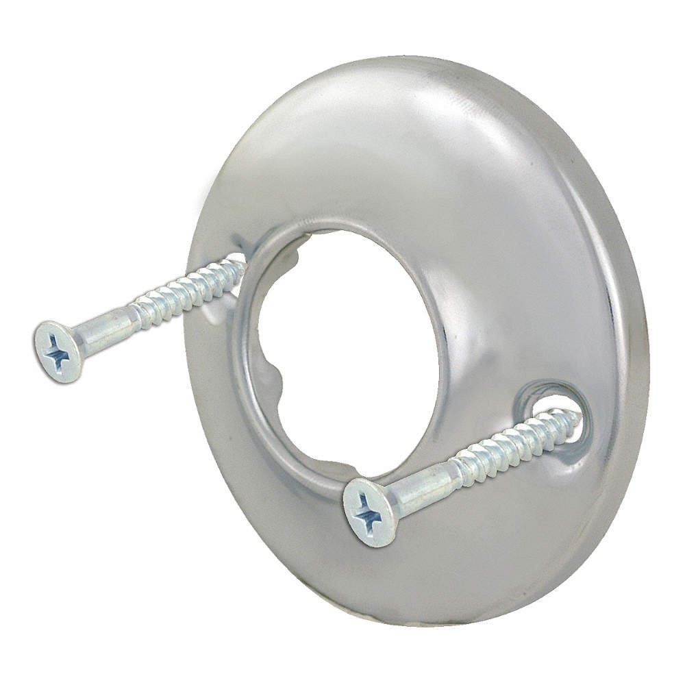GRAINGER APPROVED 15092 Shower Rod Flange,Steel,2 1/2 in W,PR 447M74