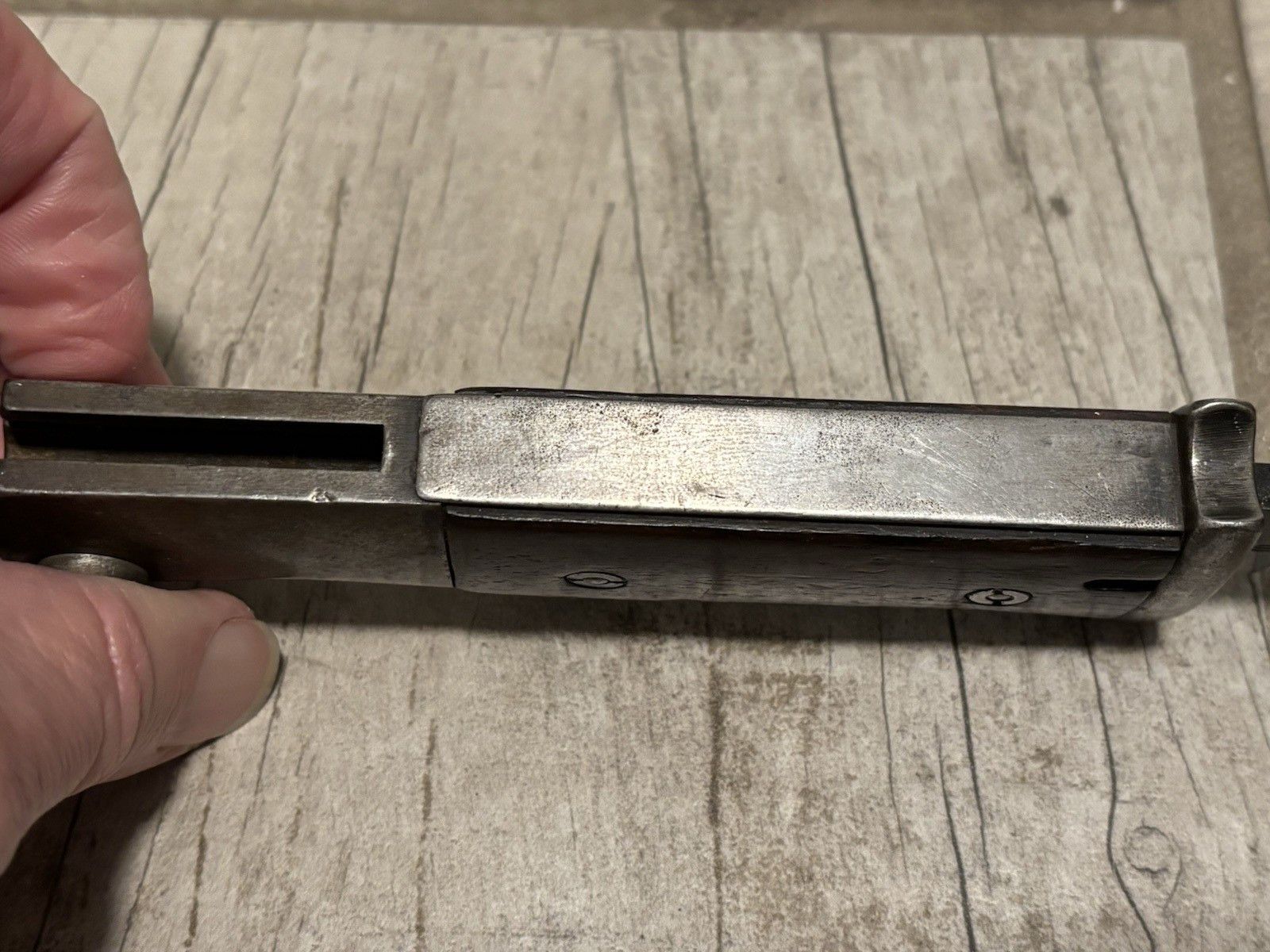 WWII German 98K Bayonet with Scabbard Early S/244 Production