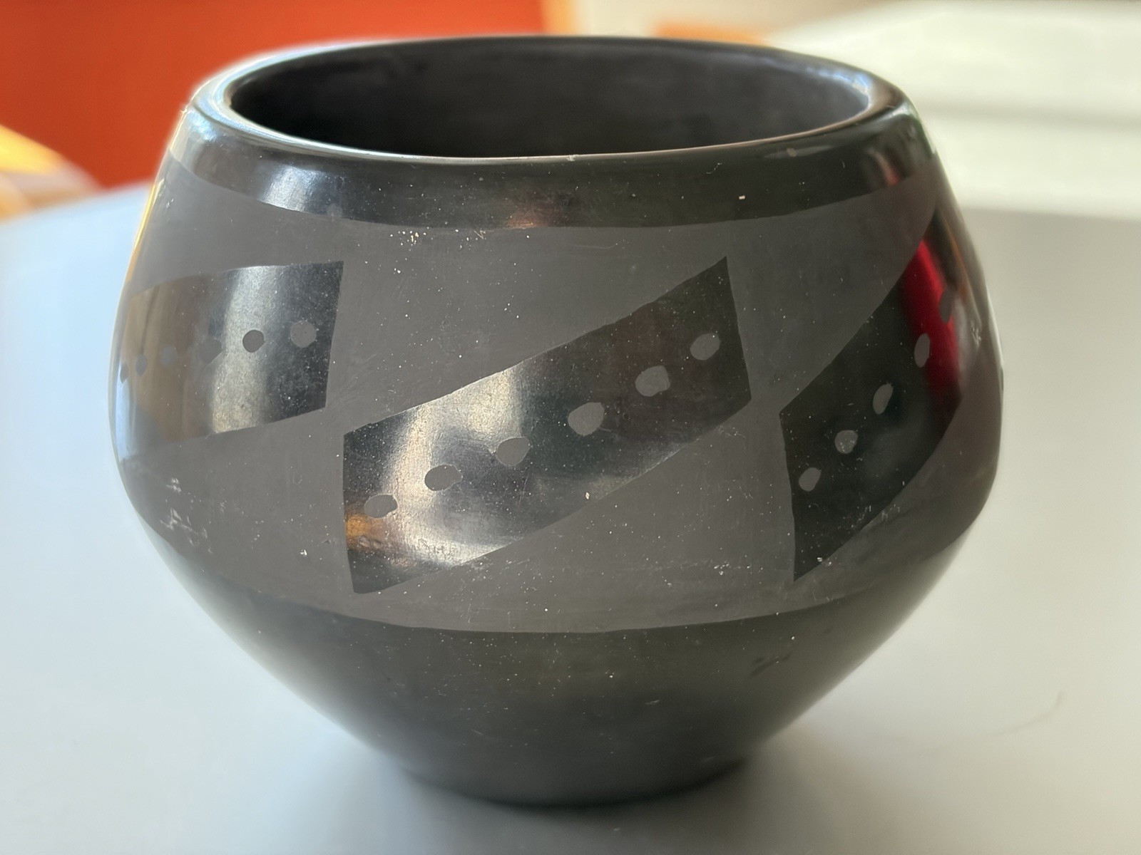 Vintage San Ildefonso Pottery Jar Juan & Tonita Roybal (1892-1945)