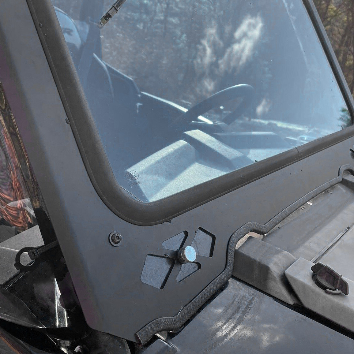For Polaris RZR Windshield Full Glass with Wiper 900 1000 Trail S, XP Turbo