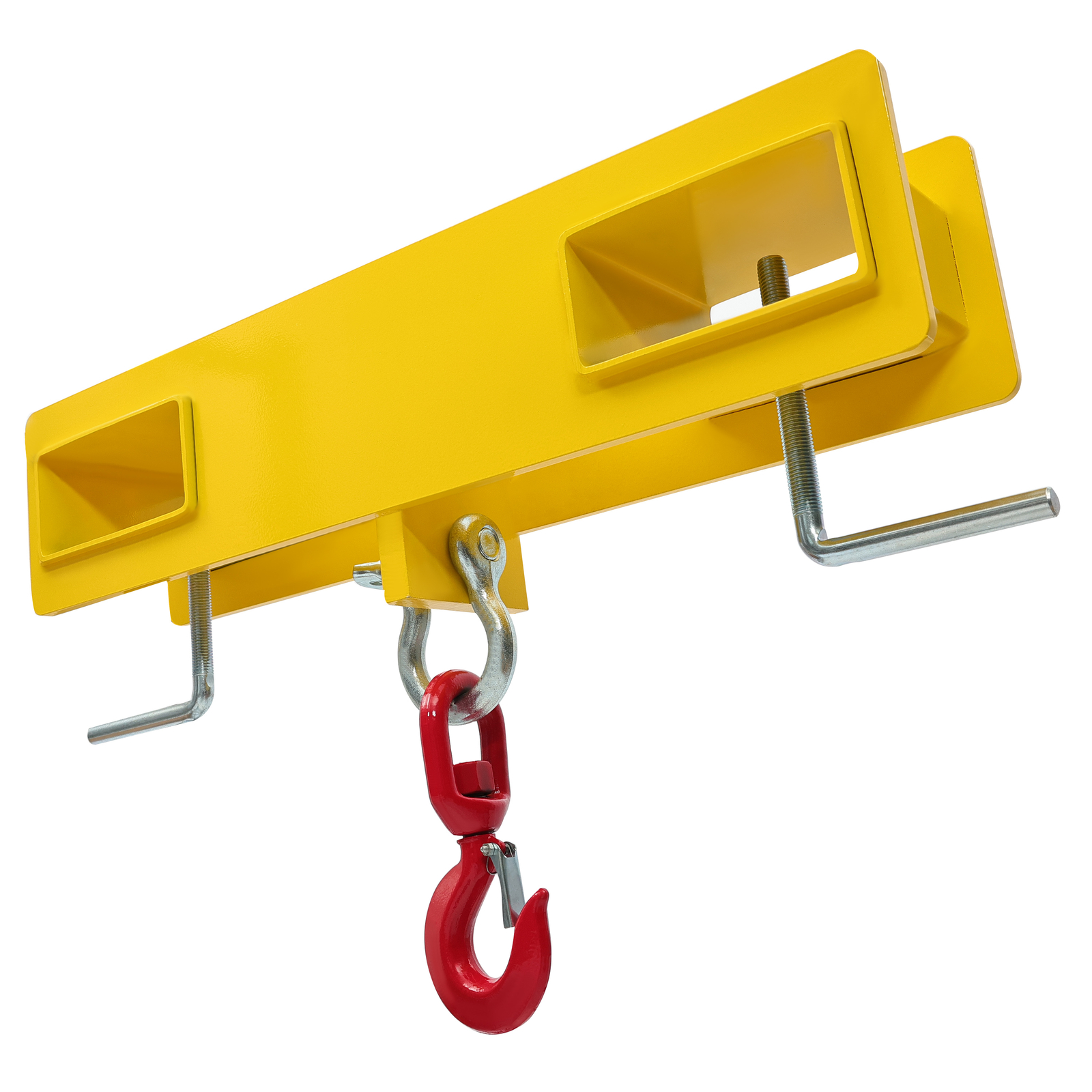 Forklift Lifting Hook Attachment Mobile Forklift Crane with Swivel Hook 4800lbs