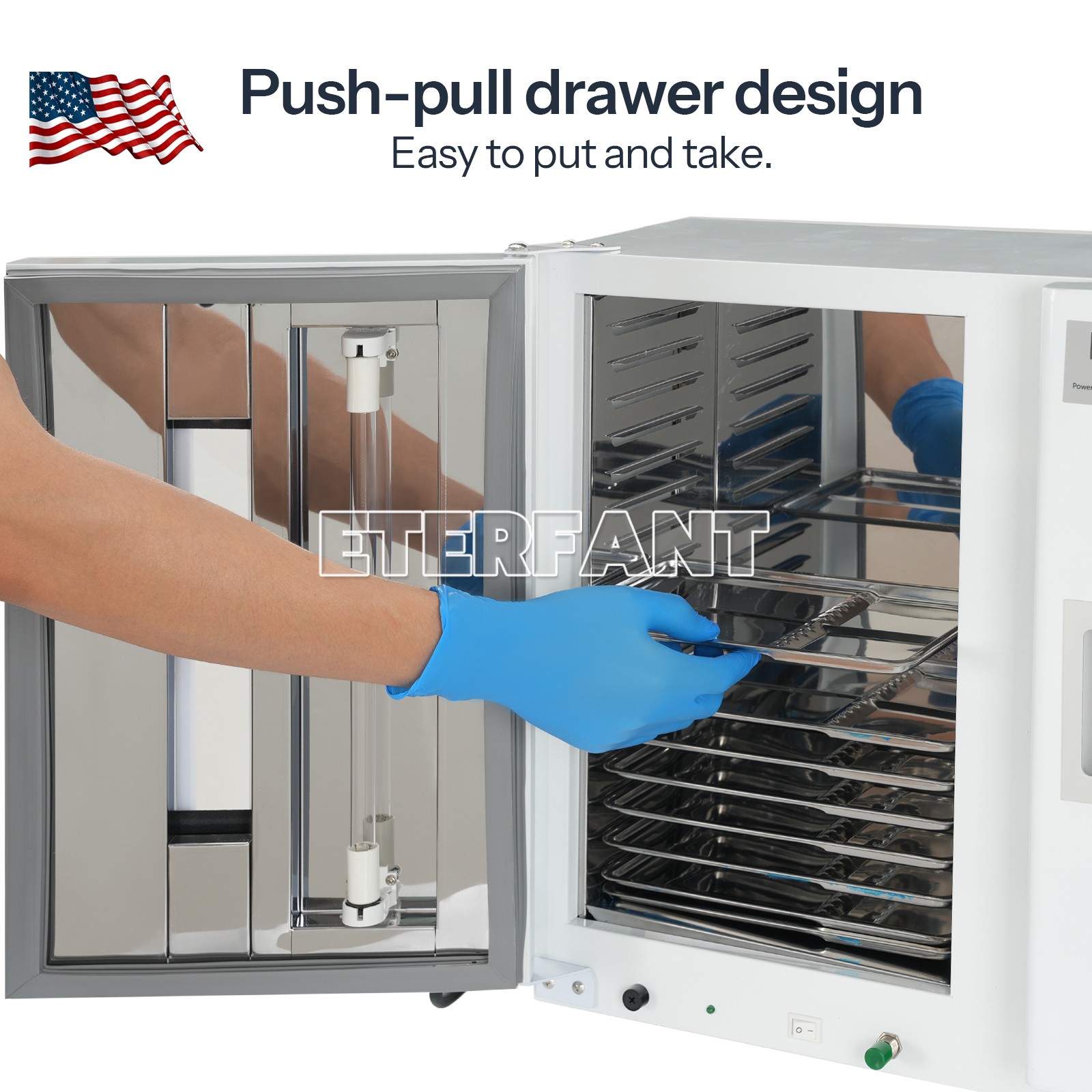Dental 16/18/23L Steam Autoclave with Drying Function/54L UV Sterilizer Cabinet