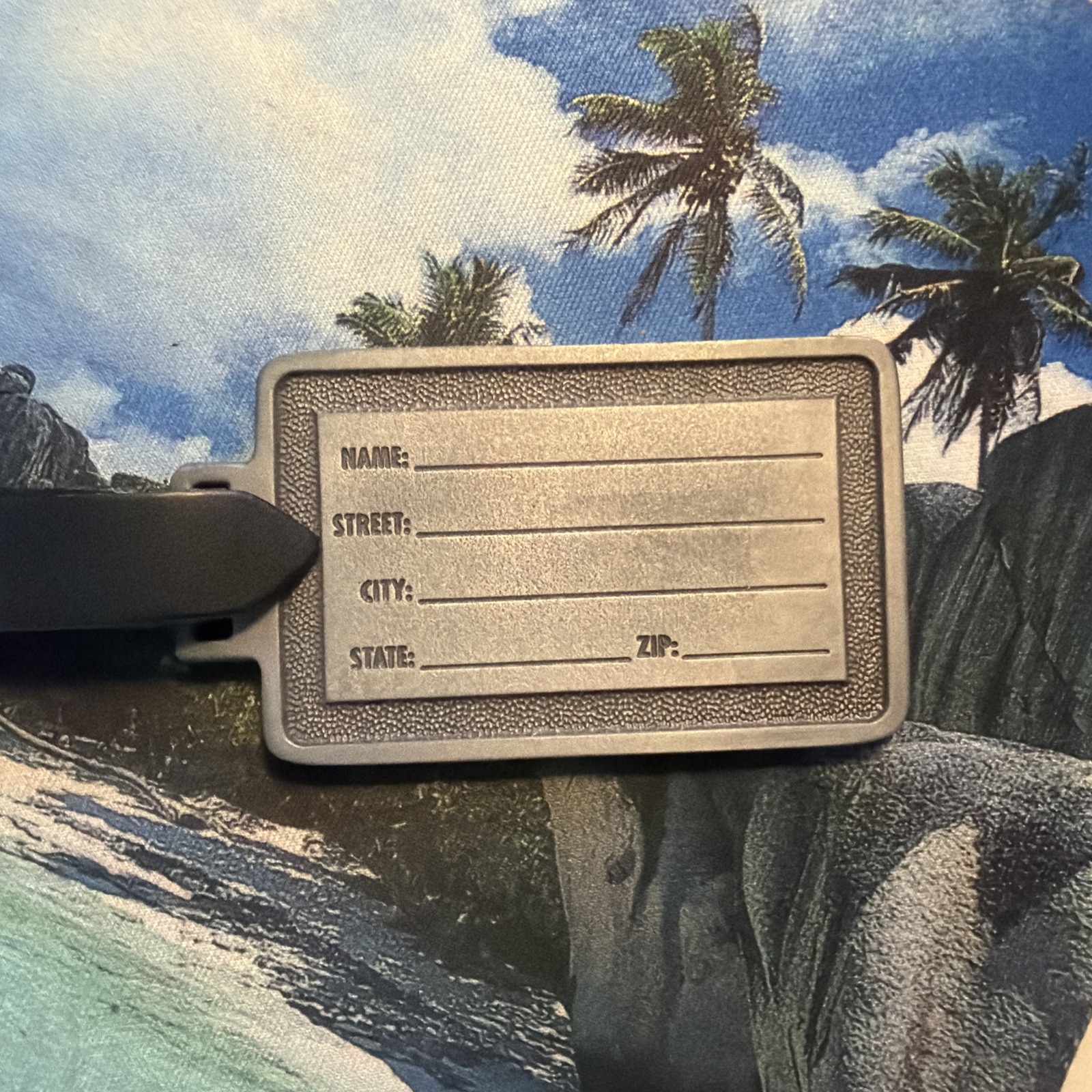 Bell Helicopter Luggage Tag