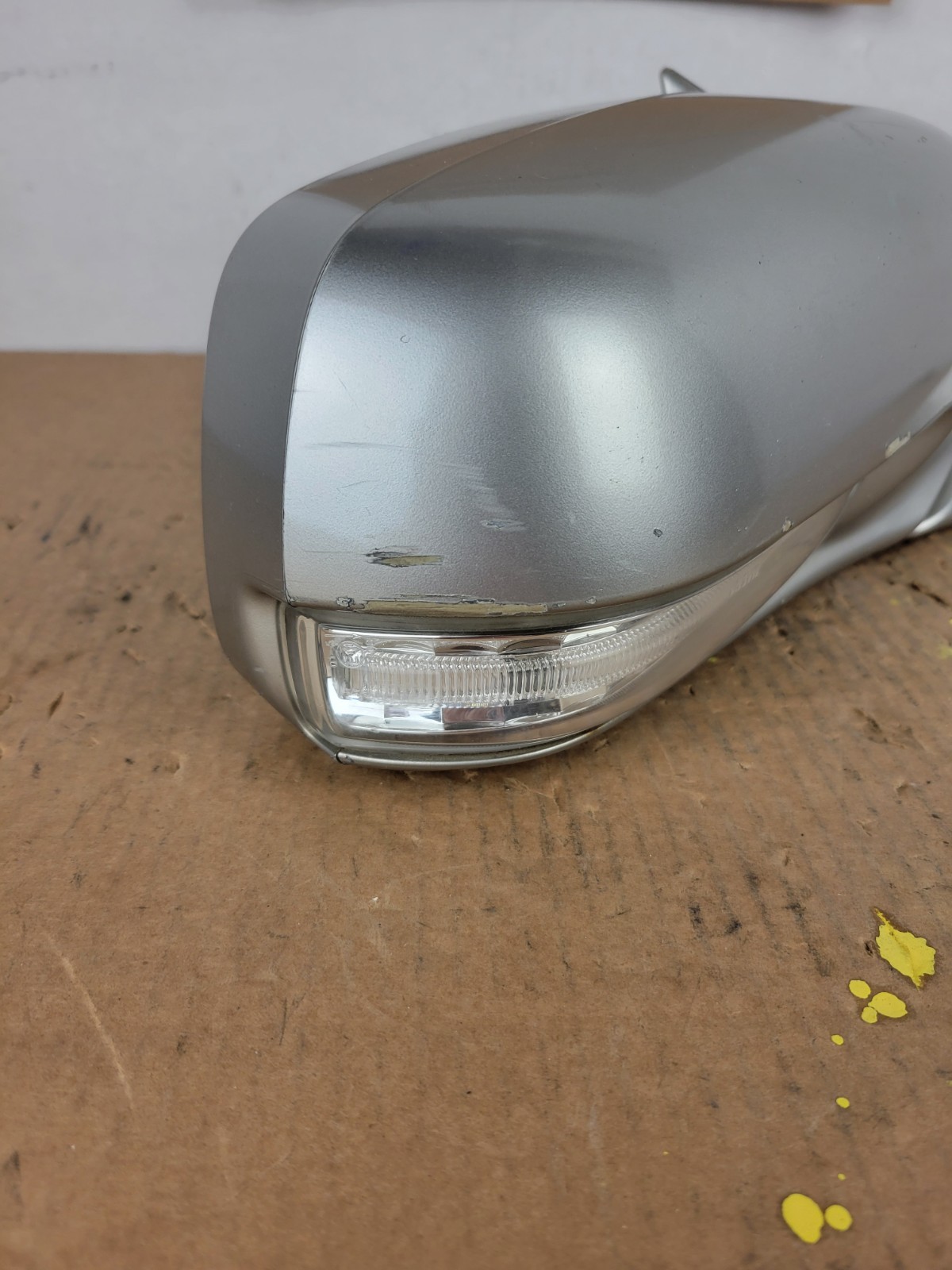 09 - 14 ACURA TL PASSENGER EXTERIOR DOOR MIRROR NH743M PALLADIUM METALLIC SILVER