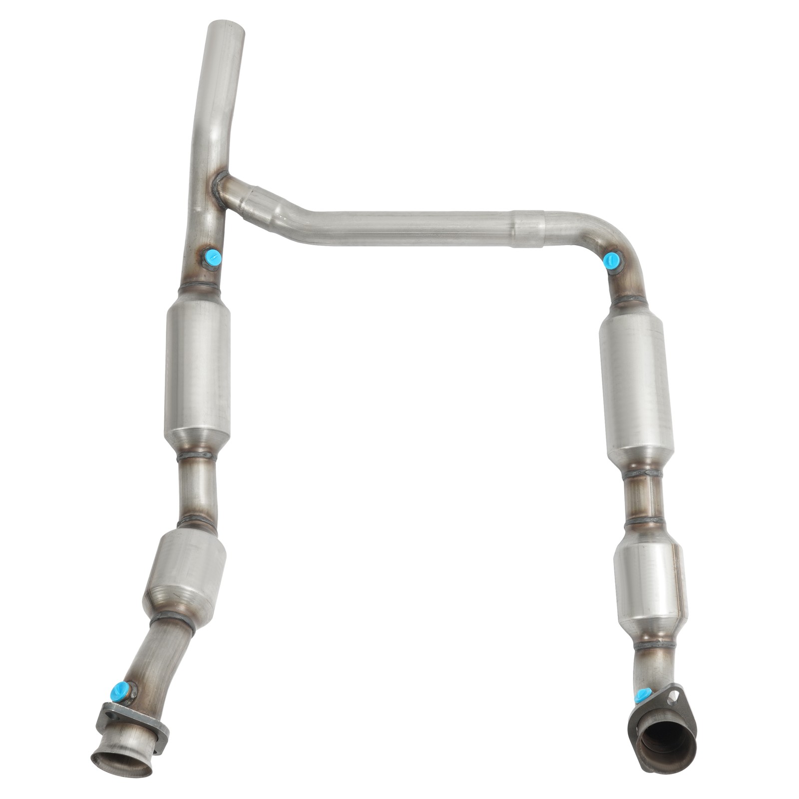 For Ford F150 F-150 4.6L 1997-2000 RWD Y Pipe LH & RH Catalytic Converter Set