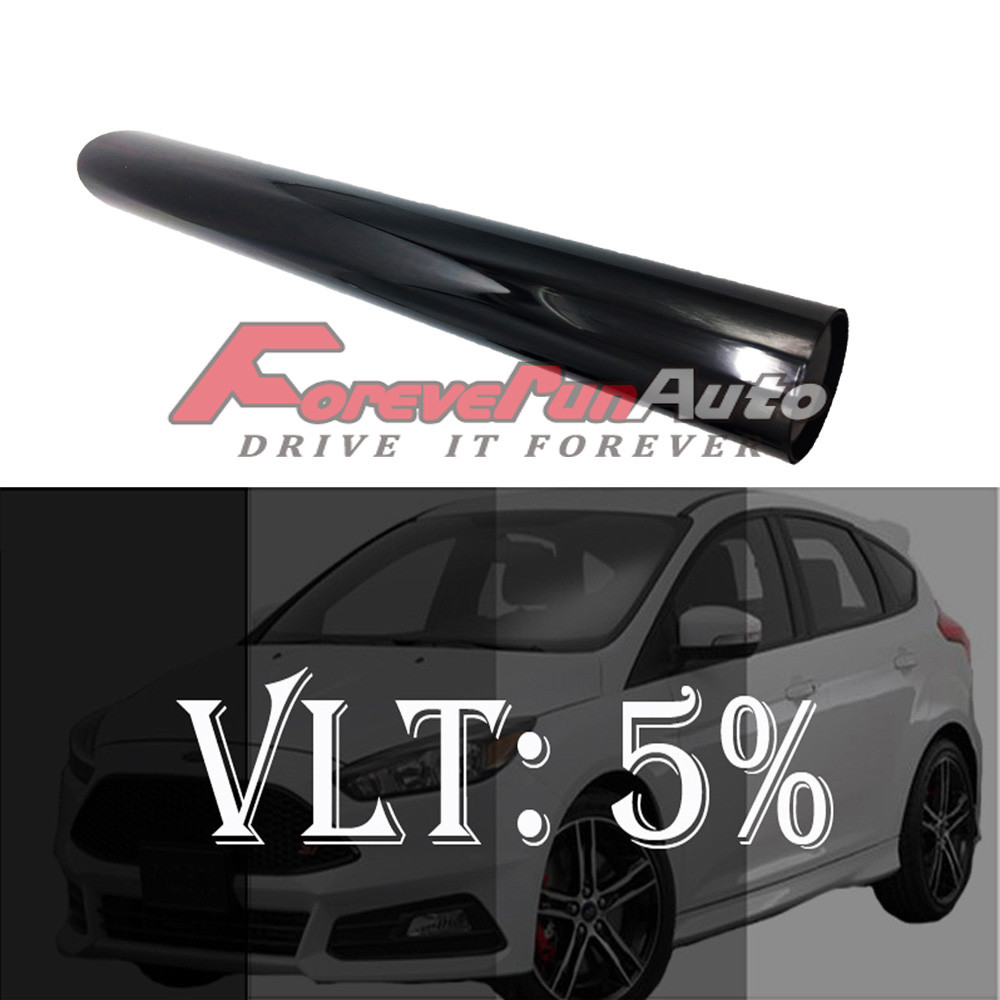 New  40"x100FT 5% Limo Shade 2Ply Car Window Tint Film Roll 5%