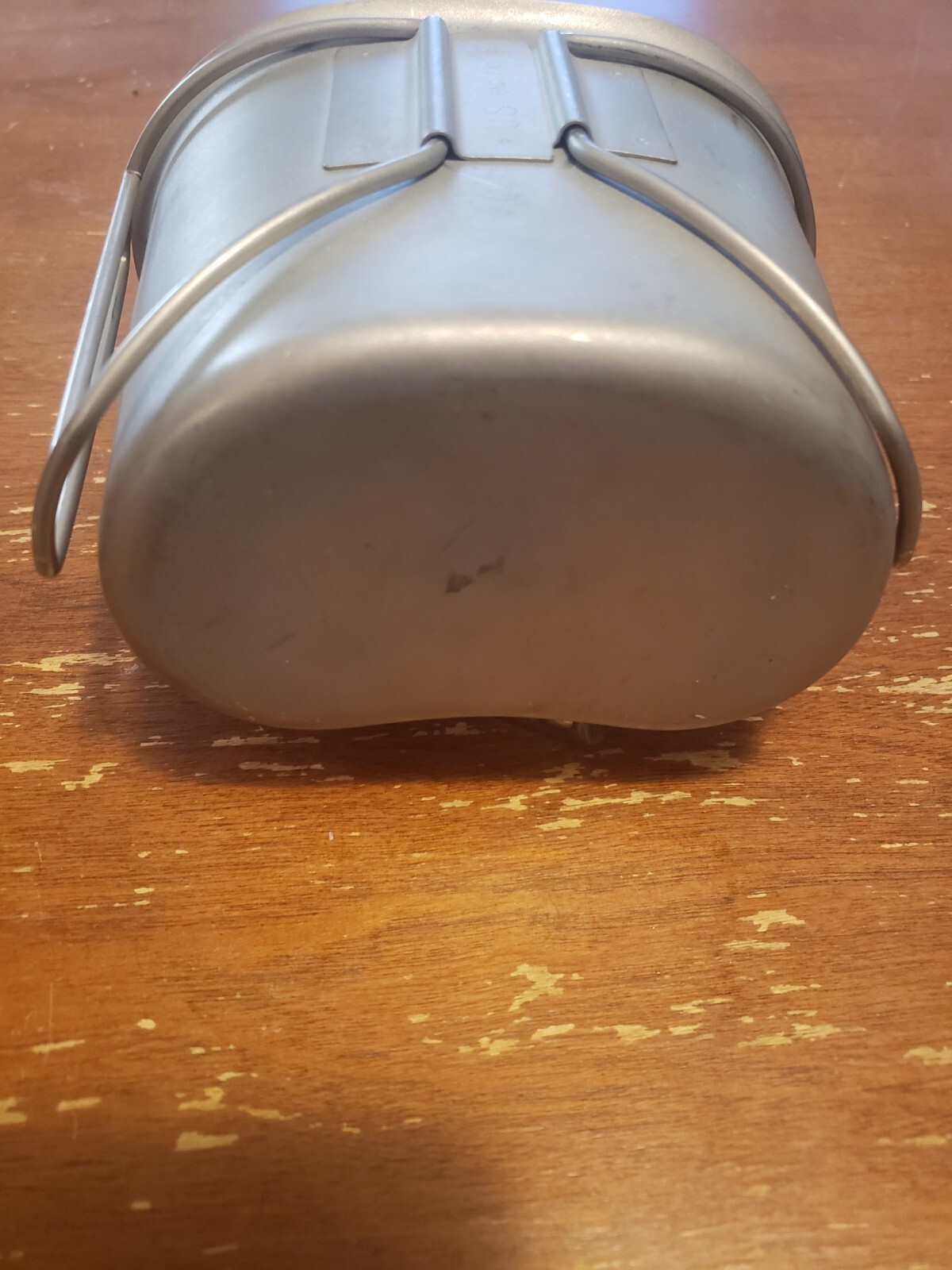 GENUINE US MILITARY CANTEEN CUP 1QT USGI STAINLESS HEAVY DUTY MINT