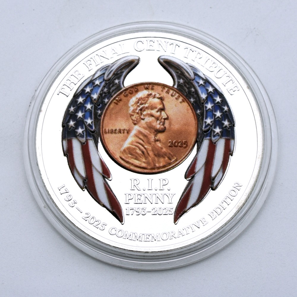 The Last U.S. One Cent Commemorative Coin - 2025 Final Penny Tribute Medal