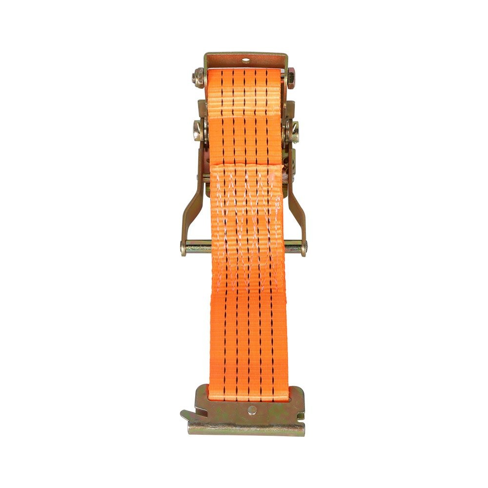 4 Pack 2"×20' E-Track Ratchet Tie Straps Trailer Orange 4400lbs Tie Down Straps