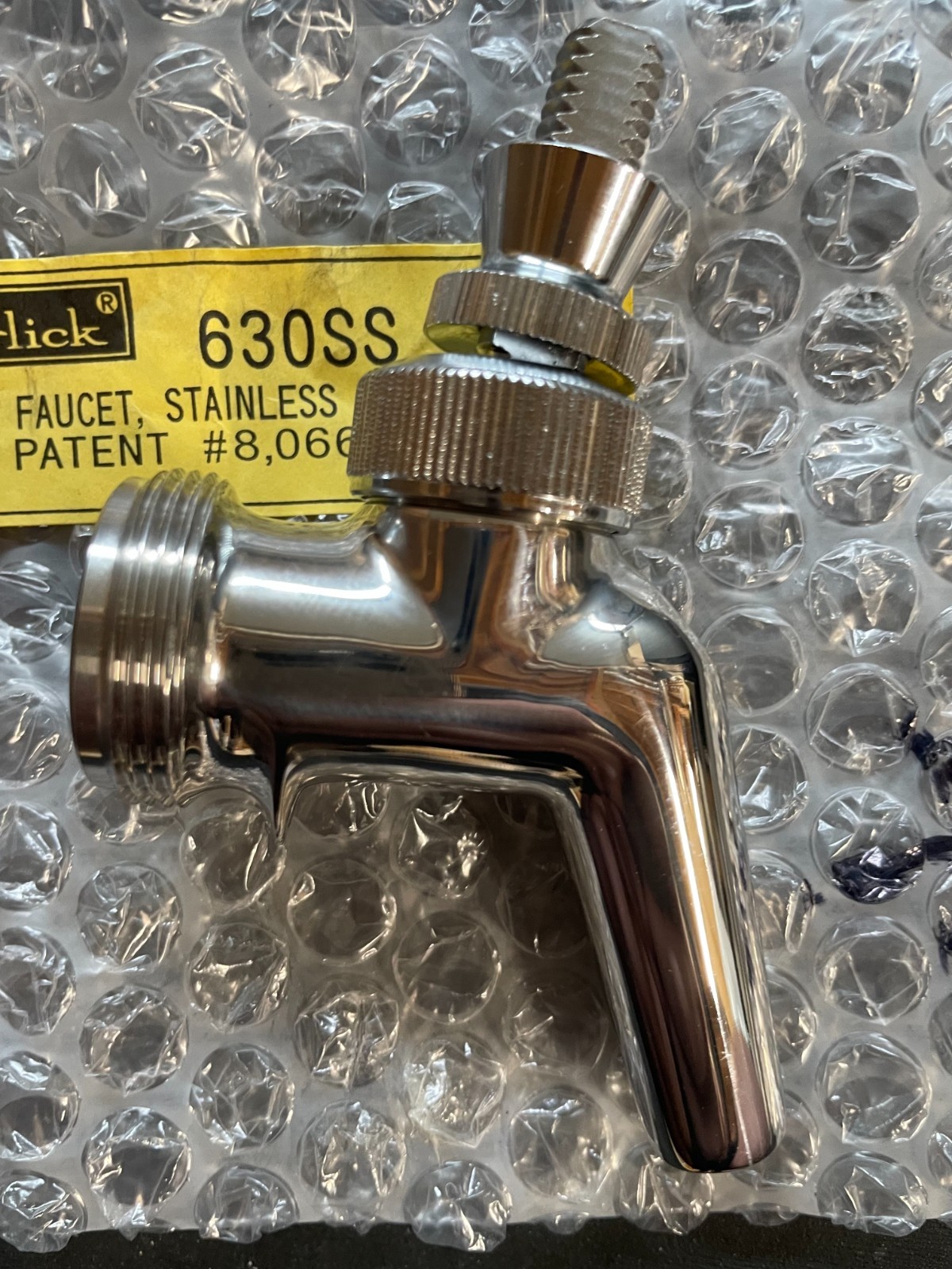 PERLICK 630SS Beer Faucet, Stainless Steel