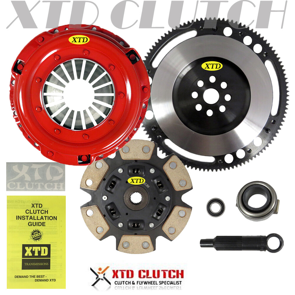 XTD STAGE 3 CLUTCH & LIGHTEN FLYWHEEL KIT 1994-2001 INTEGRA 99-00 CIVIC Si DOHC