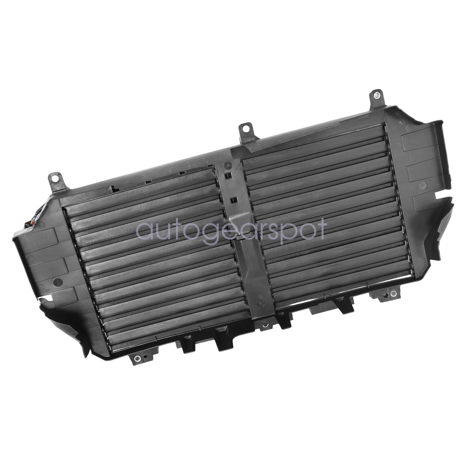 For 2024-2025 Toyota Tacoma Radiator Shutter With Motor Matte Black 2.4L