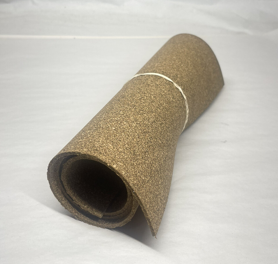 12 X 30 cork rubber Gasket Material 1/8" Gas Oil Water Engine Truck Car roll