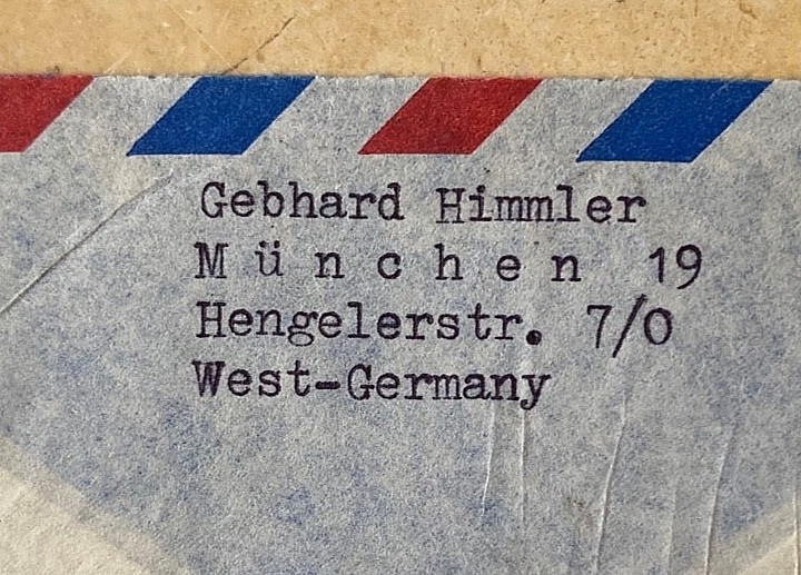 RARE! POST WWI GERMAN " FREIKORPS EPP " MEMBER POSTAL COVER